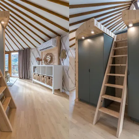 Gorski Glamping - Caloroczne Jurty Z Widokiem Luxury tent *