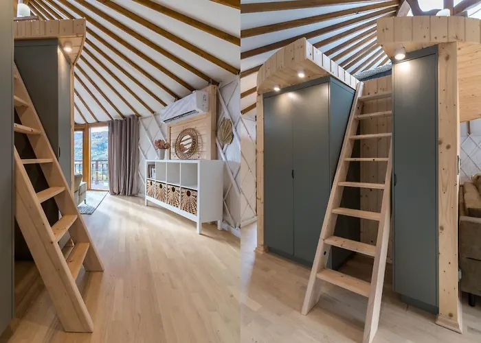 Górski Glamping - Całoroczne Jurty Z Widokiem Luksusowy namiot *